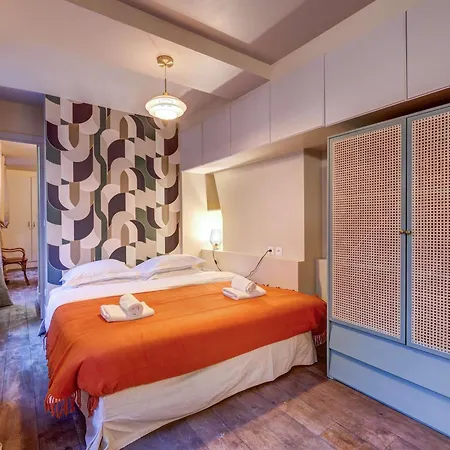 Le Marais - Les Halles Colorful & Modern 3bd Апартаменты Париж