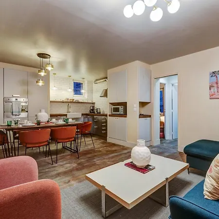 Le Marais - Les Halles Colorful & Modern 3bd Париж