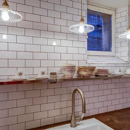 Le Marais - Les Halles Colorful & Modern 3bd דירה
