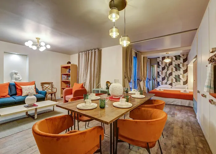 Le Marais - Les Halles Colorful & Modern 3bd * Paříž