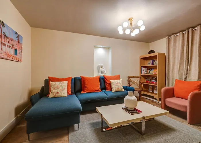 Apartmán Le Marais - Les Halles Colorful & Modern 3bd *