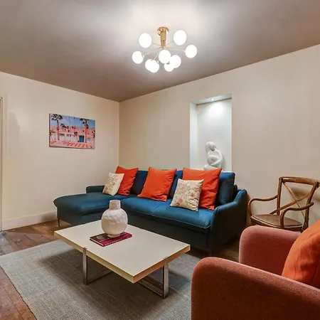 شقة Le Marais - Les Halles Colorful & Modern 3bd